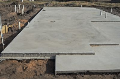 Commercial Slab Installation in Cary, NC