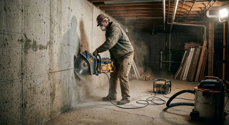 Basement Floor Sawing in Corpus Christi, TX