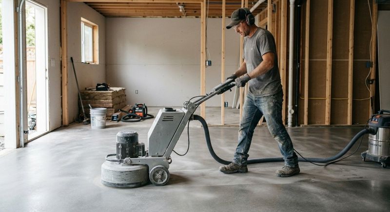 Concrete Slab Smoothing in Louisville, KY